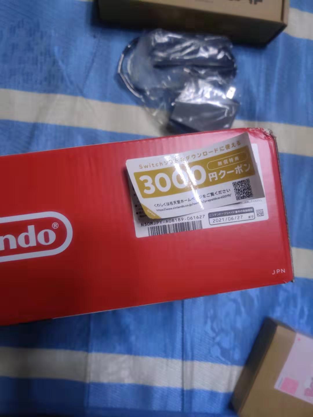 某夕夕1898元日版switch伪开箱：3000日元点券在这儿