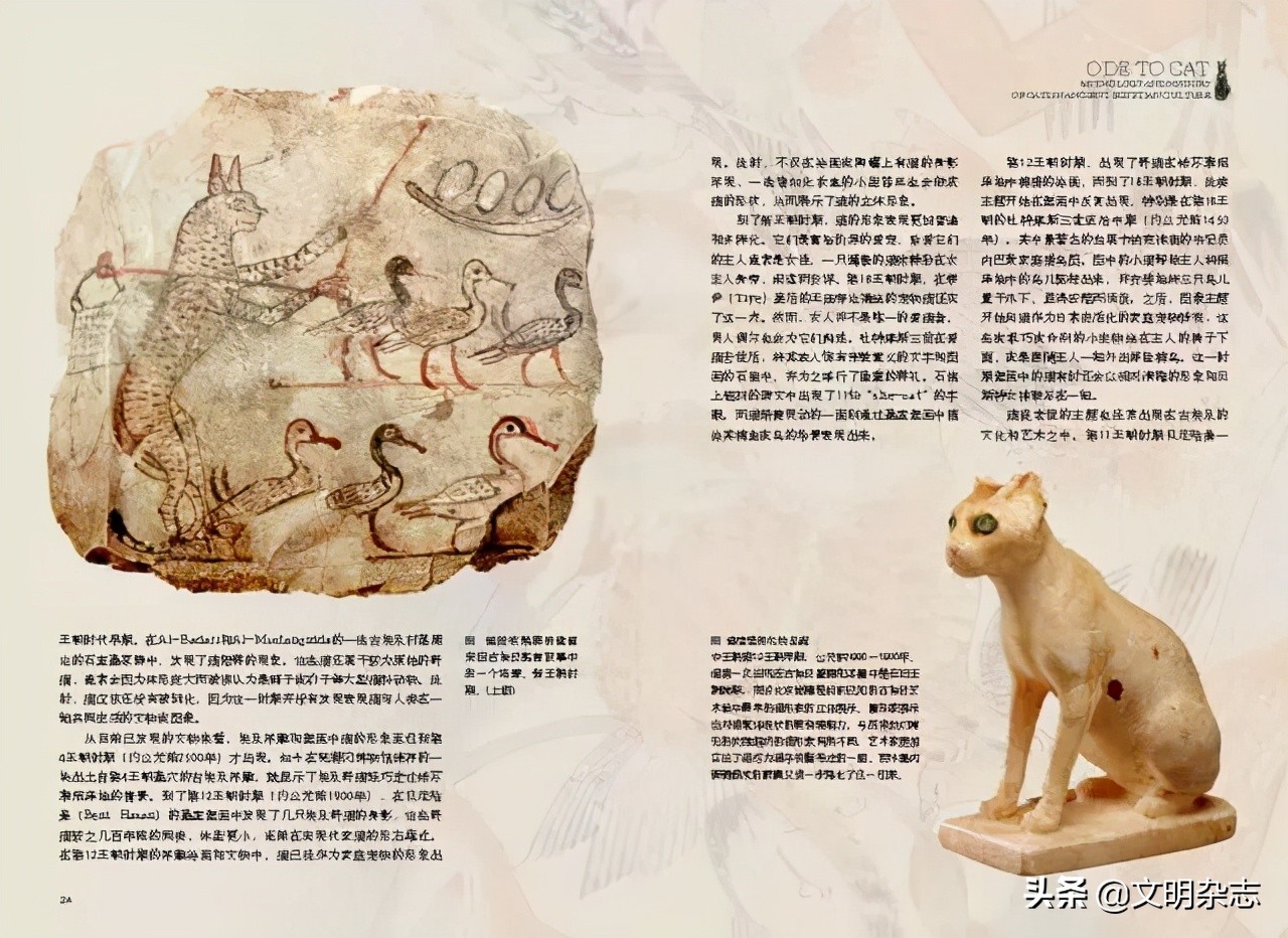在古埃及神话中的猫传说,古埃及和猫的历史故事
