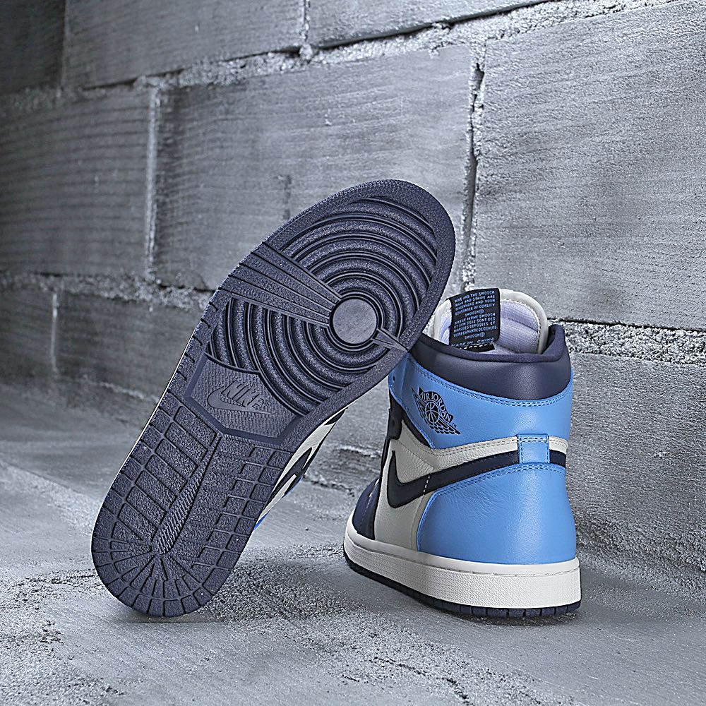 aj1黑曜石北卡蓝搭什么裤子,aj1黑曜石北卡蓝上脚