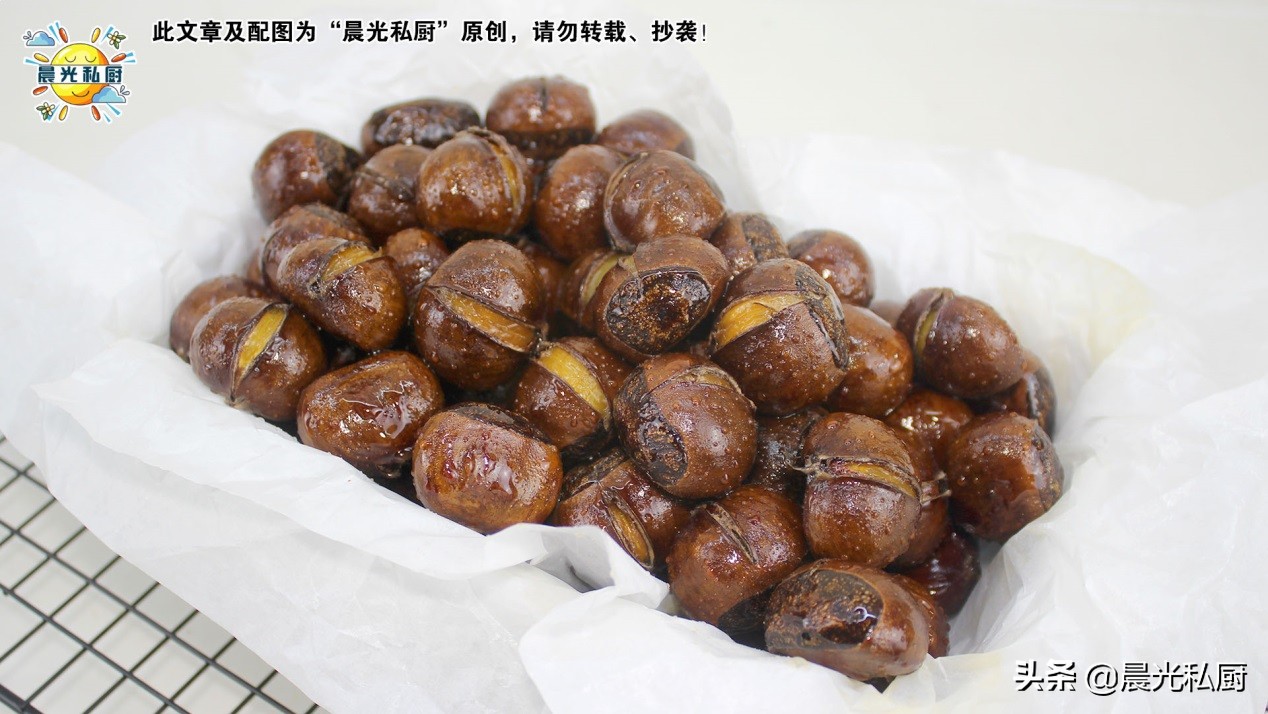 不开口糖炒板栗的视频教程,糖炒板栗怎么让它软糯