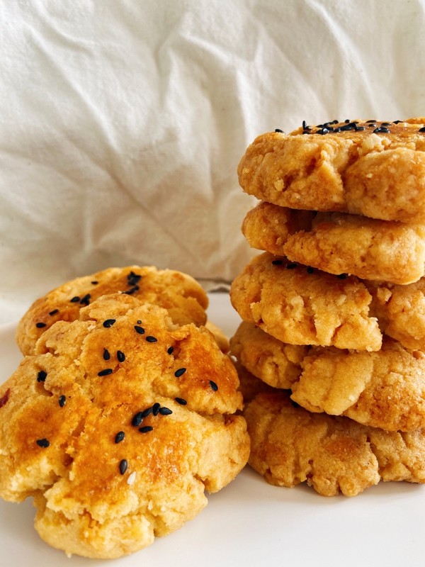 桃酥做出来有麻点,3分钟学会自制桃酥酥到掉渣