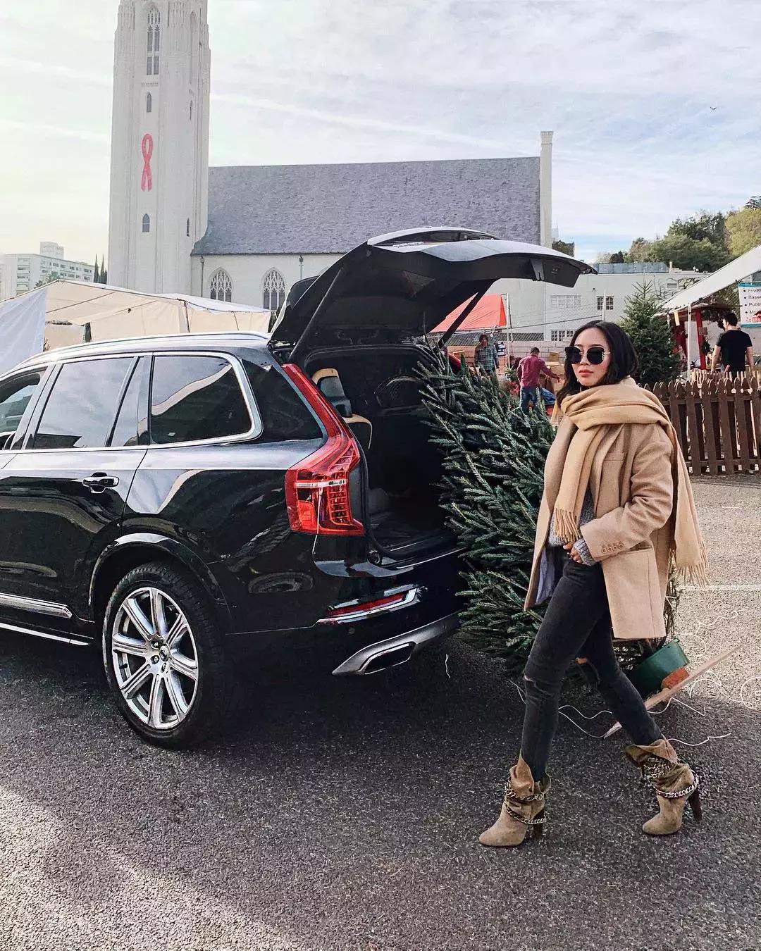 刘雯50个瞬间告诉你,刘雯冬天穿的羽绒服