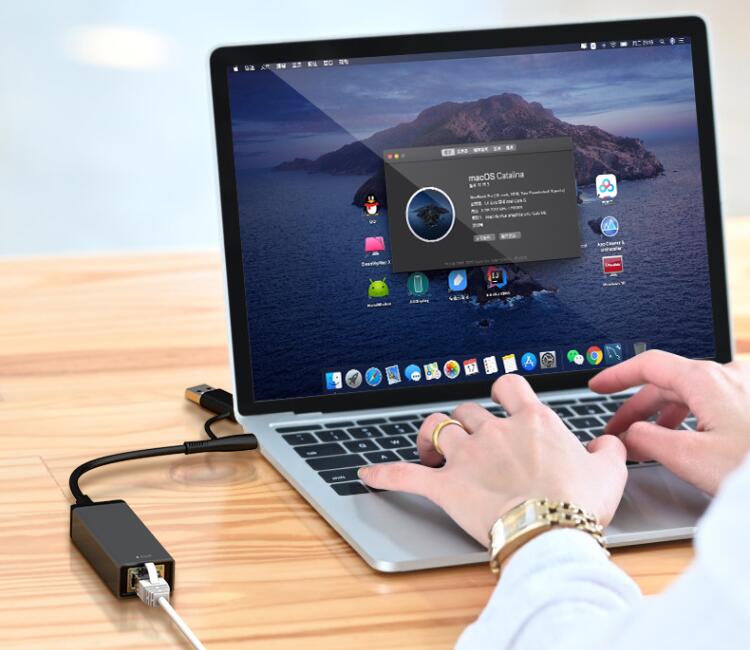 轻松转有线上网更稳定翼联EDUPUSB/Type-C转RJ45千兆网卡全新上市