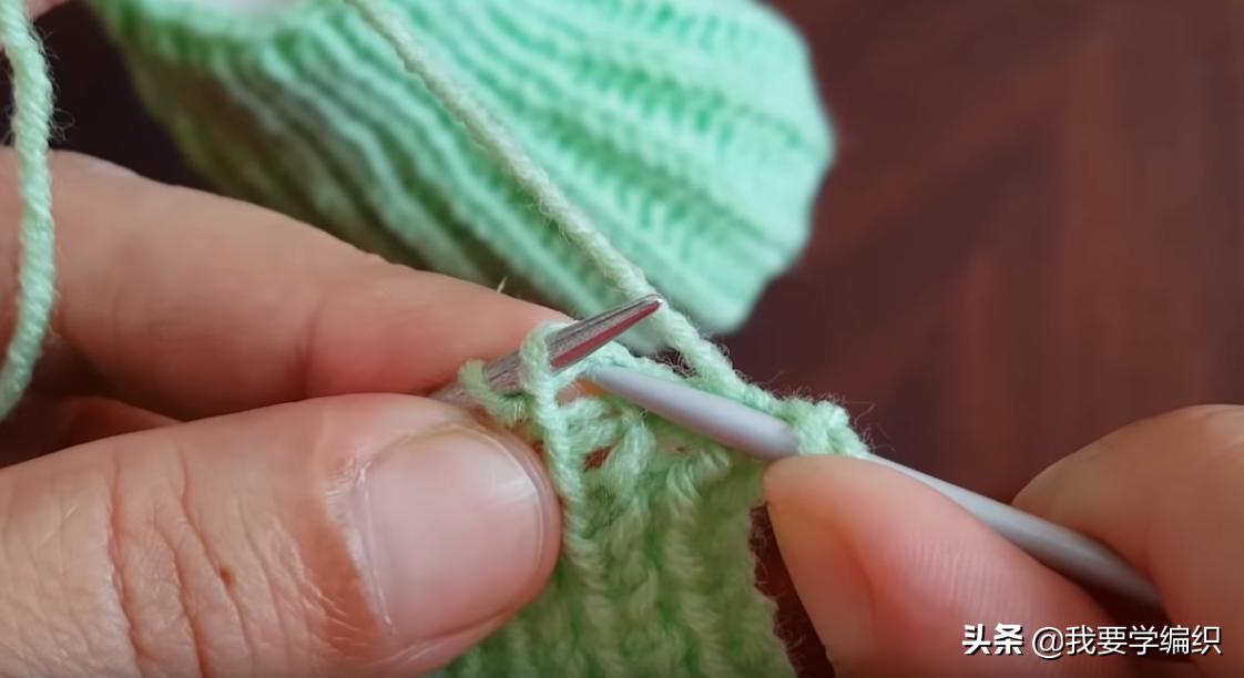 一岁的宝宝织多少针,0-6个月宝宝鞋织法单鞋