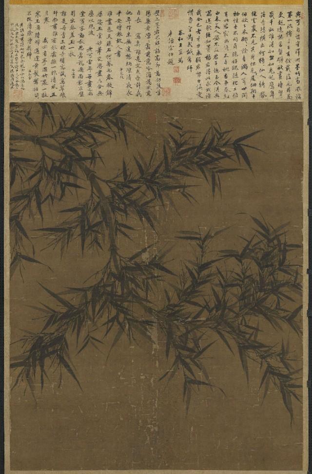 名家画竹子作品欣赏,历代名家画竹子