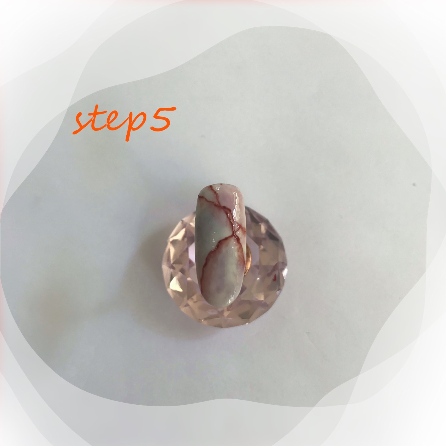 包边拼色美甲做法,美甲包边教程完整版