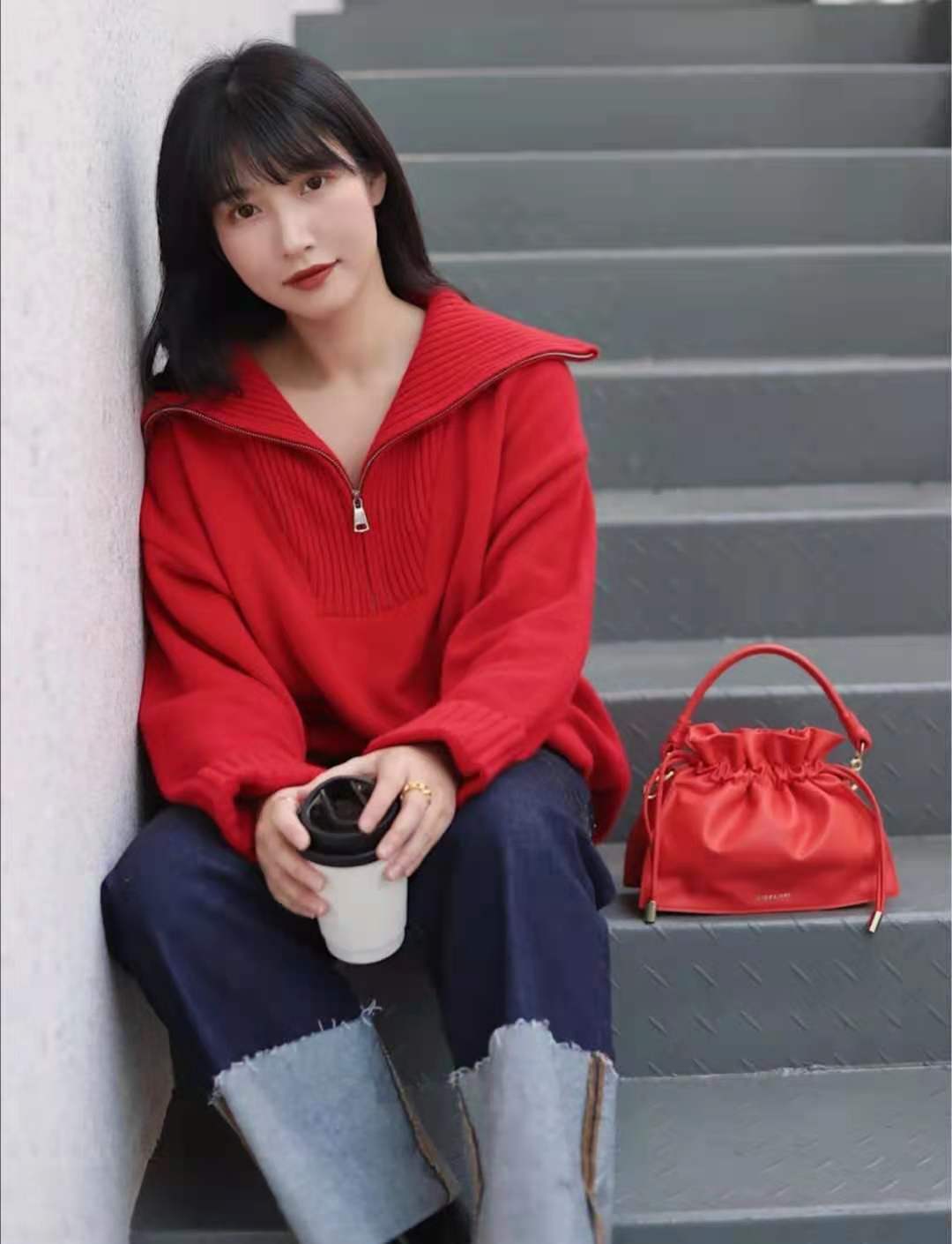 时尚穿搭博主高级感穿衣搭配,时尚博主气质中性穿衣搭配