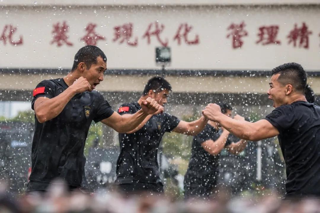 巡特警支队雷霆亮剑气势如虹,巡特警支队一大队