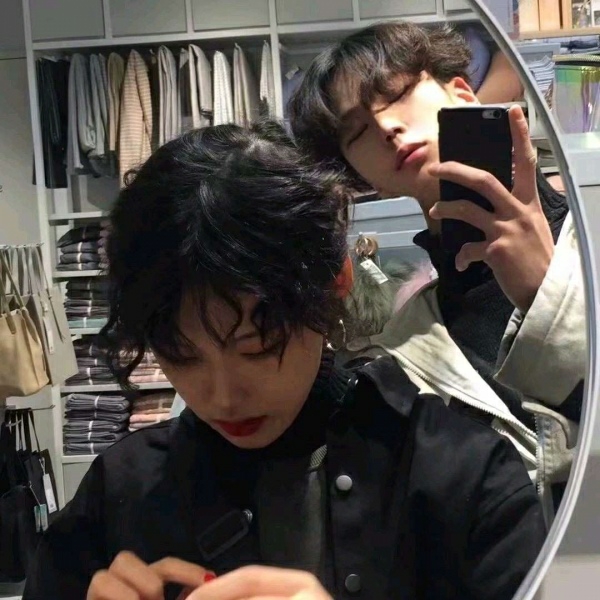 情头原宿风情侣头像,简单唯美氛围感情侣头像