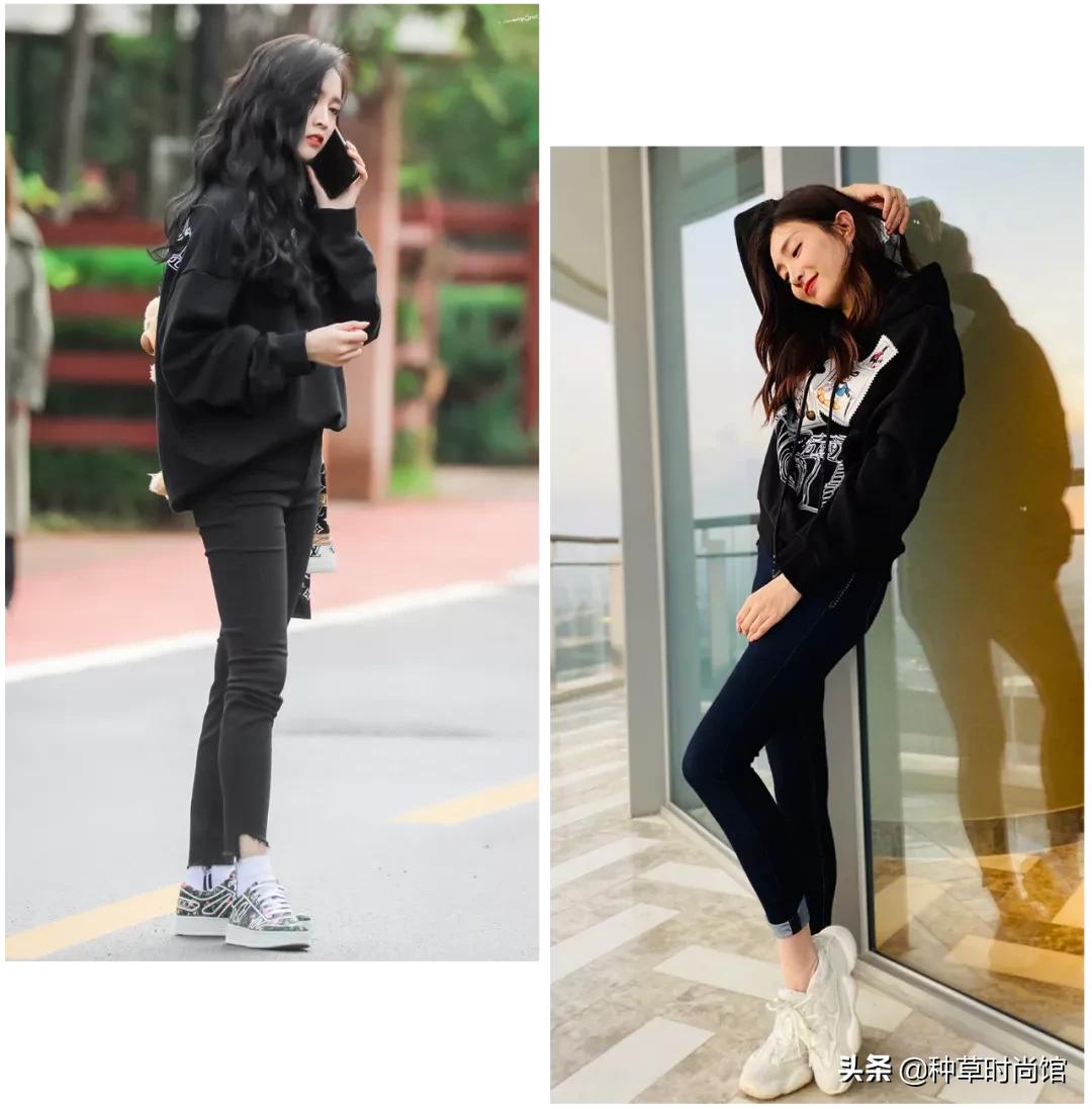 秋冬新款上新卫衣穿搭,今秋更流行卫衣裙