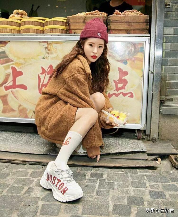 林允同款老爹鞋搭配,林允最好看的渔夫鞋