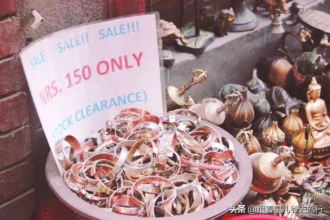 尼泊尔购物天堂泰米尔,尼泊尔加德满都街边买东西