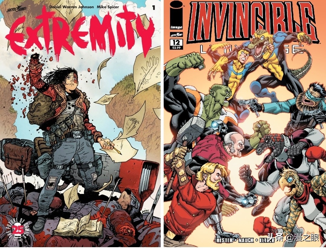 日式画风漫威漫画,除dc漫威以外的人气漫画