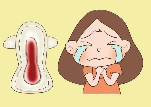 月经量少颜色发黑咋回事,42岁月经量少颜色发黑