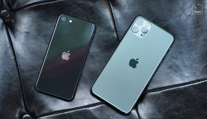 iphonese测评拆机,iphonese和iphone8对比外观