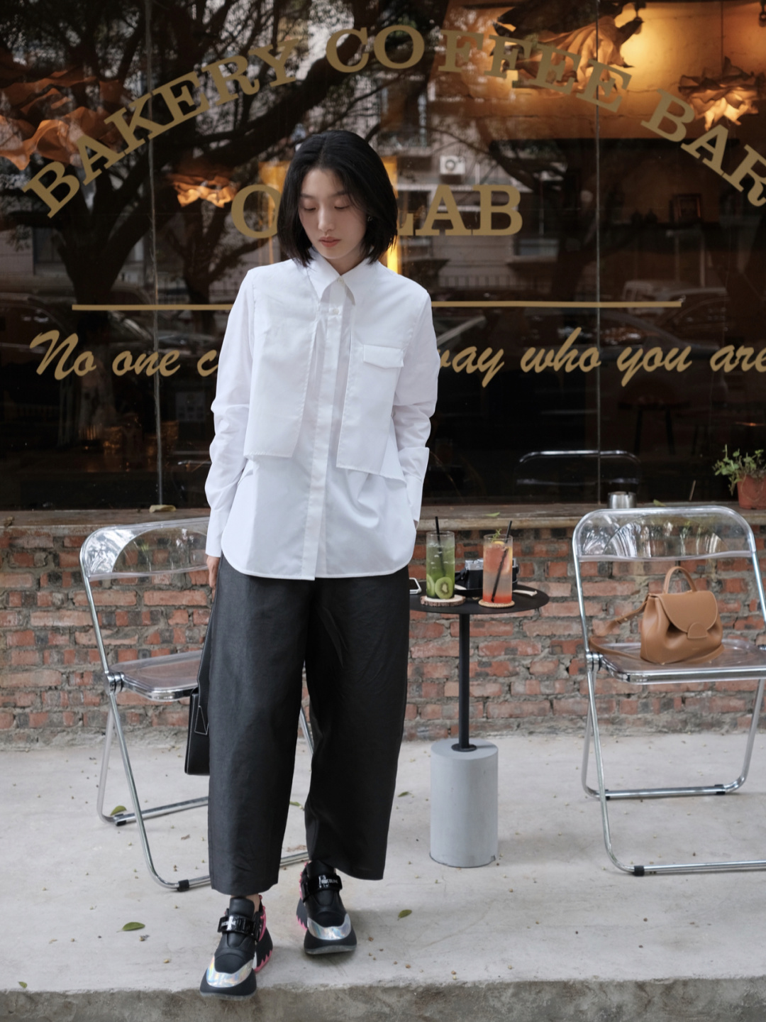 开春老爹鞋穿搭外套,春季穿老爹鞋热吗