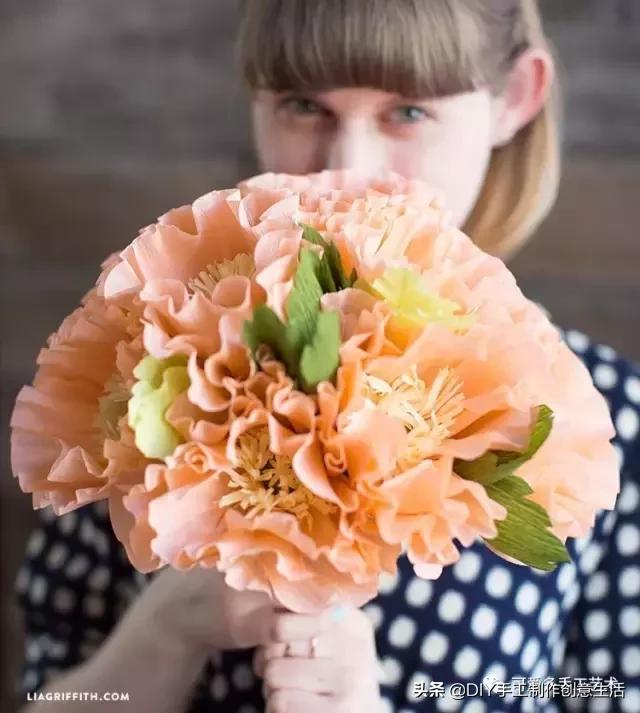 女生手工制作纸花大全,纸花制作礼物
