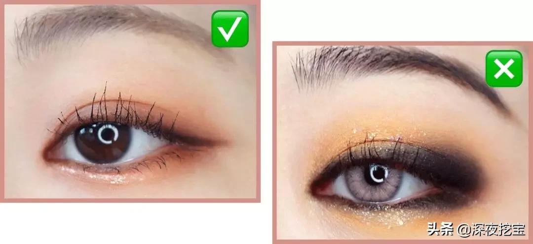 眼妆怎么画显大又干净初学者,眼间距宽包眼角鼻梁塌怎么画眼妆