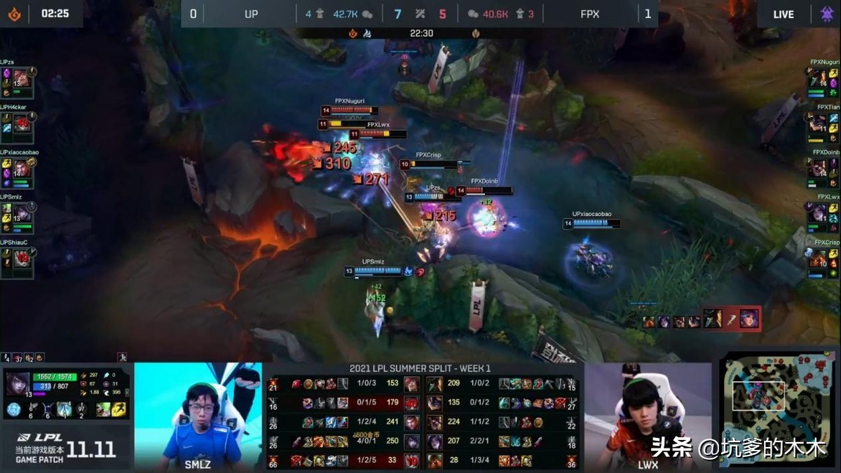 久别赛场，老贼状态不减，惜败凤凰，UP未来可期