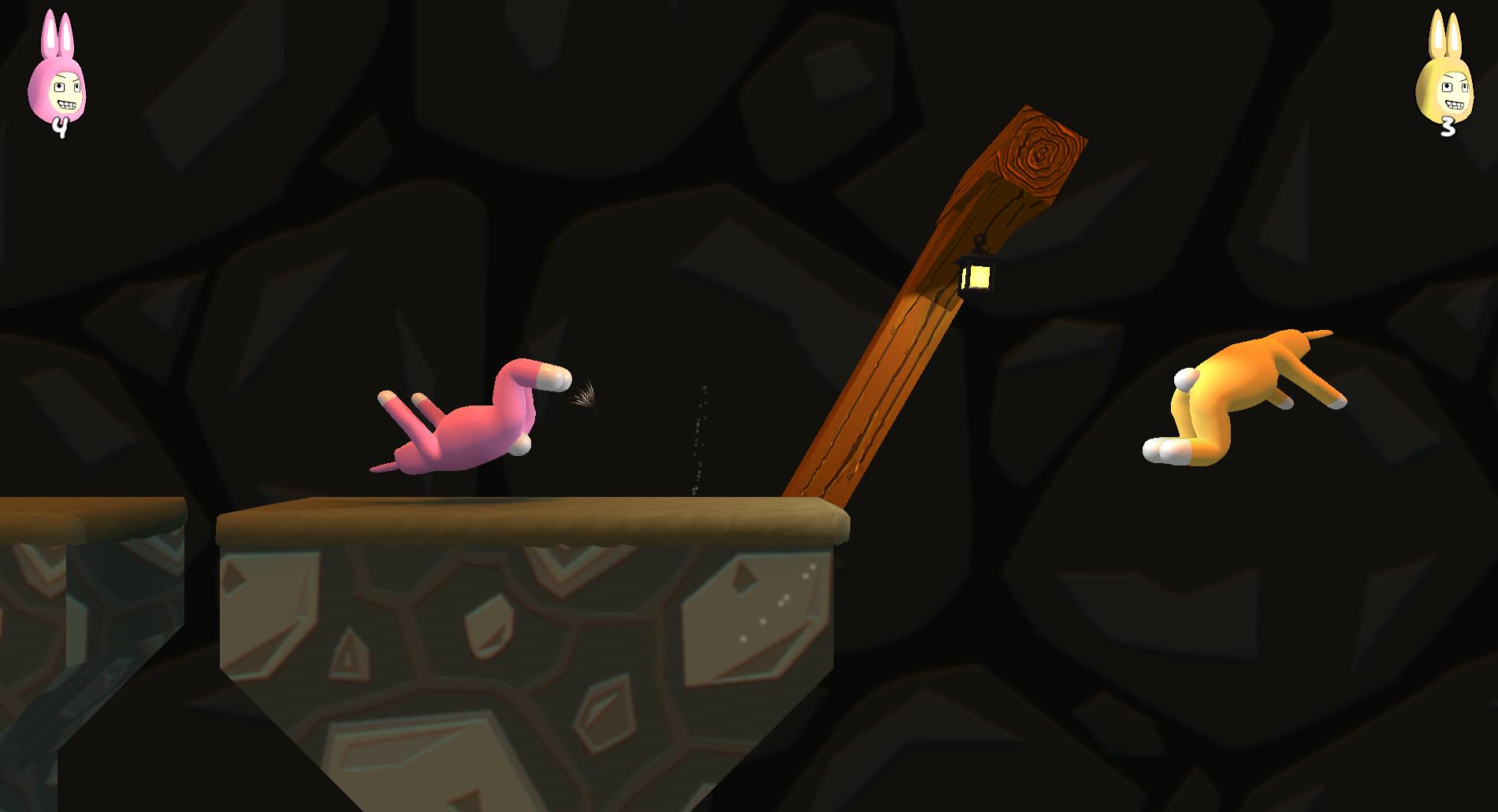 超级兔子人双人搞笑闯关游戏玩法,超级兔子人超魔性搞笑沙雕游戏