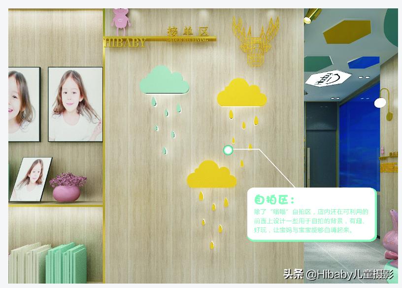 古装摄影店装修设计,儿童摄影装修设计图