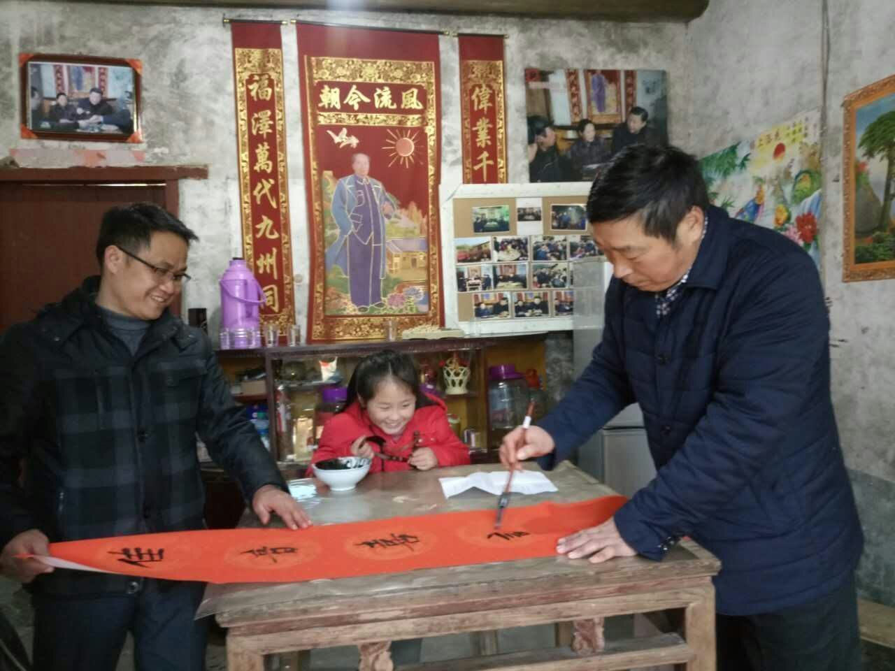 书法公益显身手——记吉安市青年书法家协会主席朱小明同志