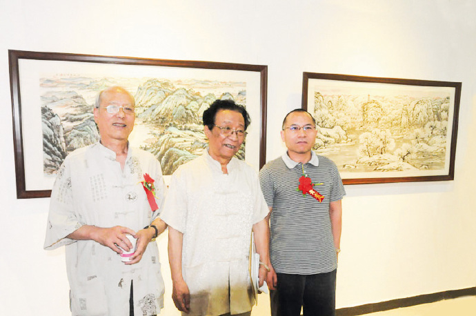 青年艺术家张荣国山水画作品欣赏,张三友的画价格