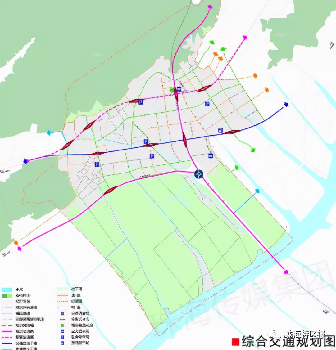 珠斗城际轨道交通,深珠通道改深珠城际
