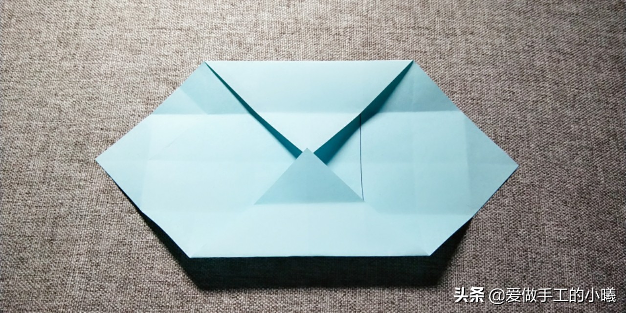 稻草鱼姐姐手工爱心收纳盒,爱心形的收纳盒带折叠盖子