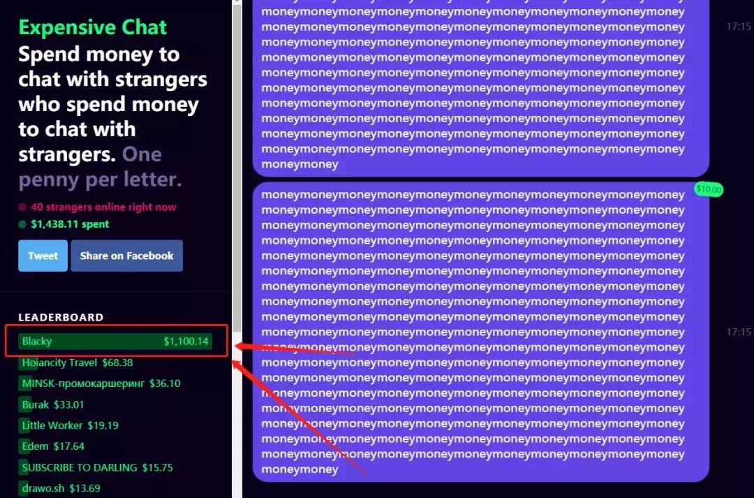 想说话就得花钱!这个奇葩的聊天网站竟吸引了全球网友