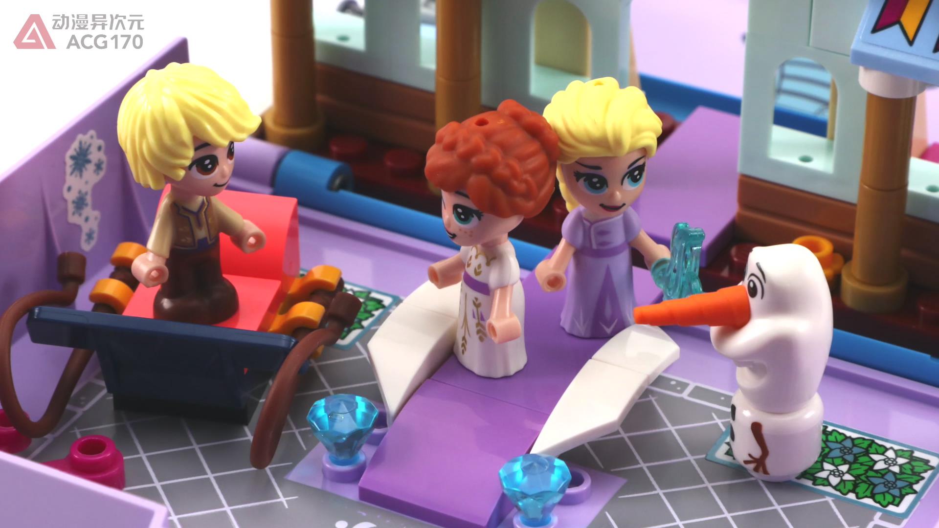 乐高迪士尼冰雪奇缘故事书,乐高迪士尼公主系列故事书