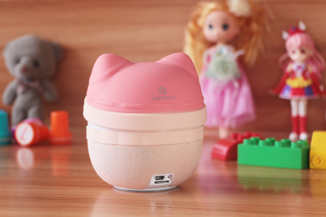 让孩子从小就听好声音,阿希莫双子猫儿童智能音箱