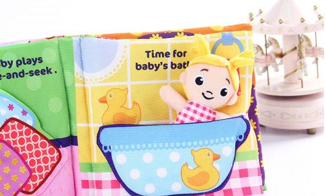 孩子乱咬书怎么治，Kimi从小看这个，baby给儿子看的布书长这样