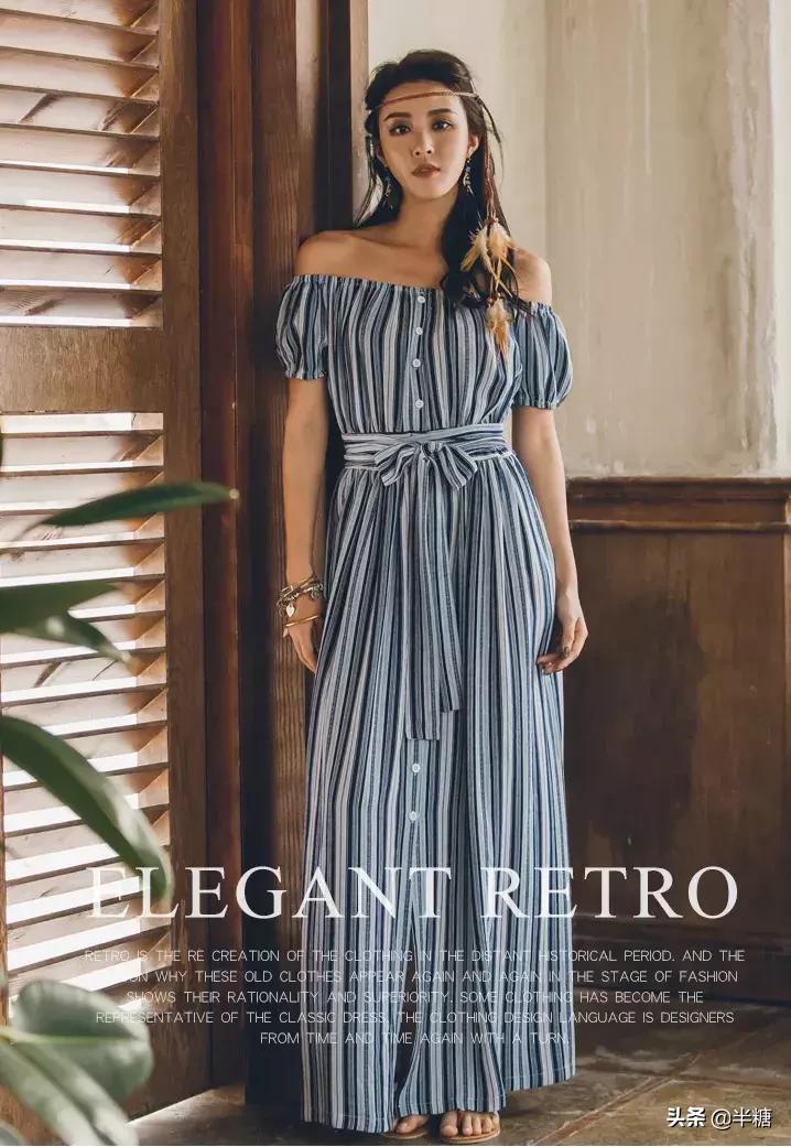 连衣裙海边度假沙滩裙超仙,超美海边度假裙