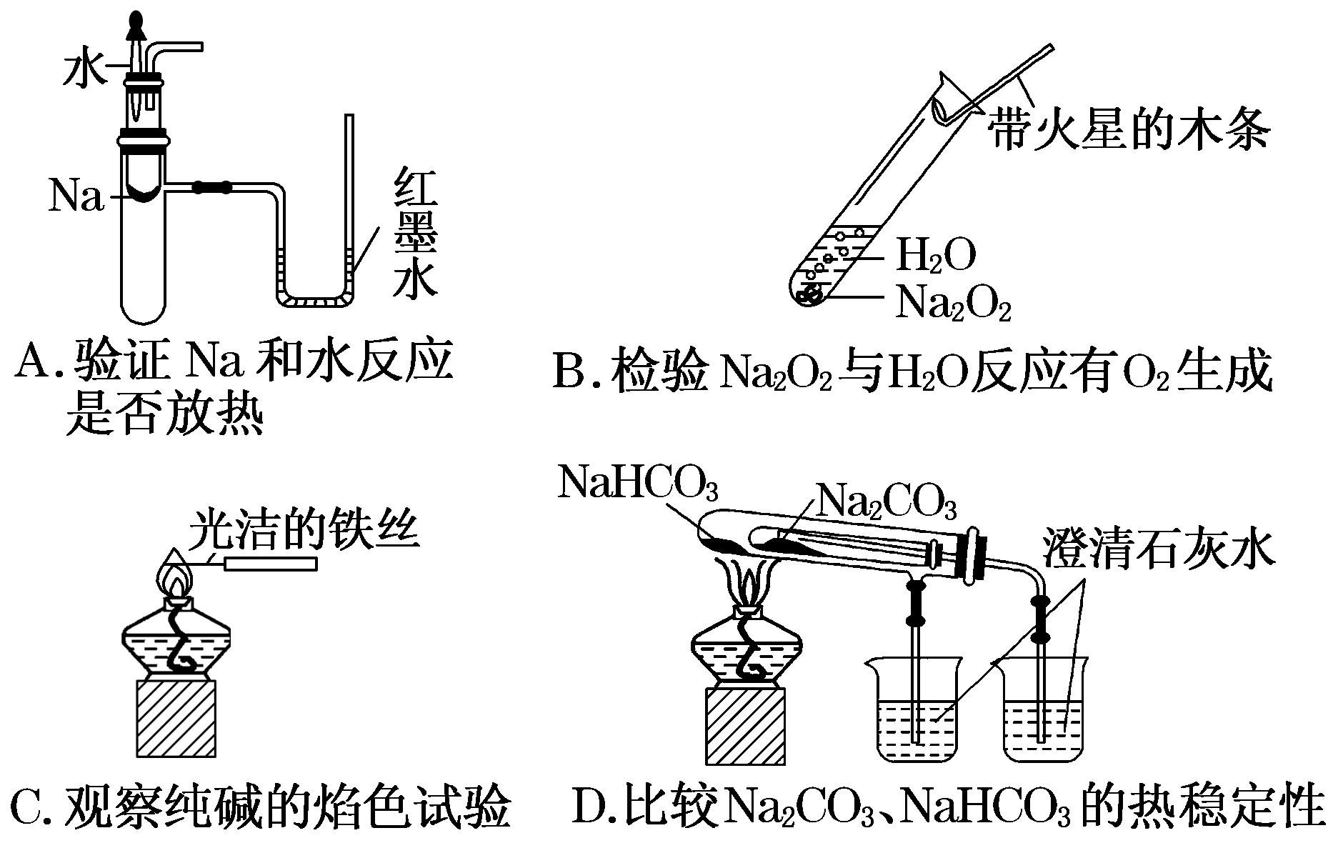 课时跟踪检测（八）钠的几种化合物