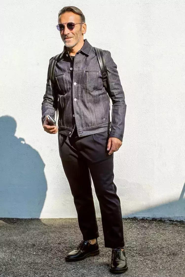 男生牛仔夹克穿搭推荐,男牛仔夹克外套穿搭技巧