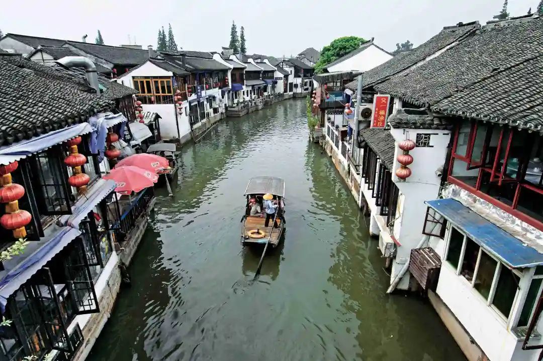 怎样来形容上海朱家角的小桥流水,朱家角文案小桥流水人家