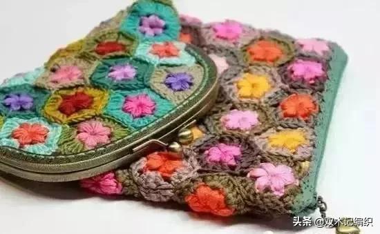 这些毛线针织零钱包，笔袋，手机袋，挎包美炸了