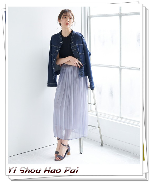 女生网纱裙穿搭技巧,夏天半身网纱裙的穿搭方法