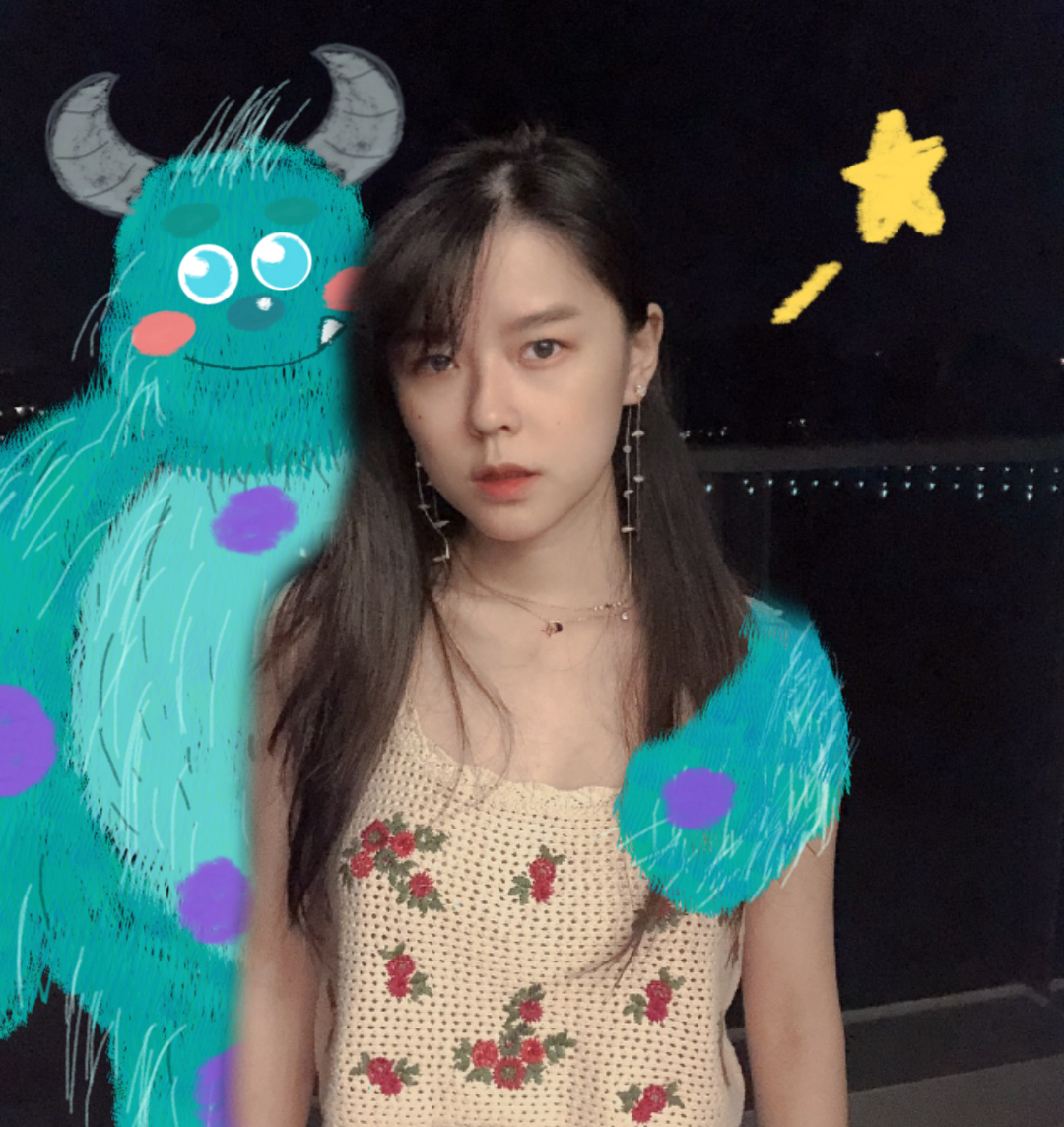 火爆全网的小怪兽涂鸦，腐团儿直呼可爱，众女主播高能预警