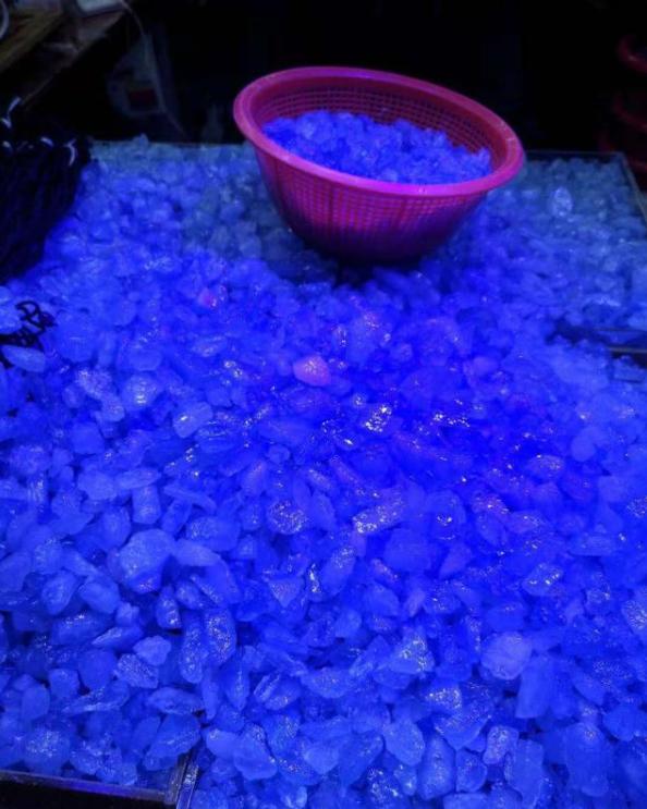 天空蓝和海水蓝的海蓝宝,有海底感觉的海蓝宝