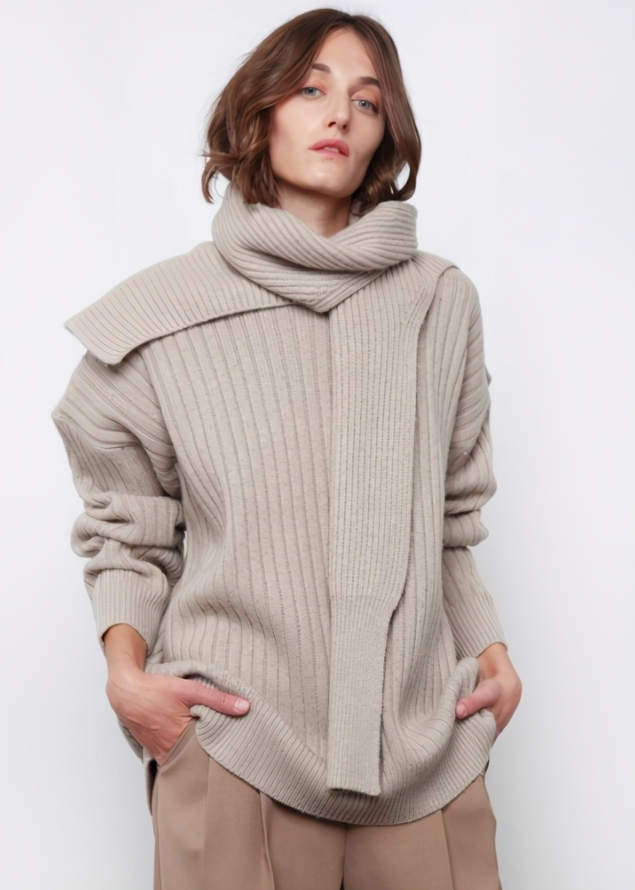 兔毛围巾韩国新款冬天獭兔毛,韩国时尚围巾秋