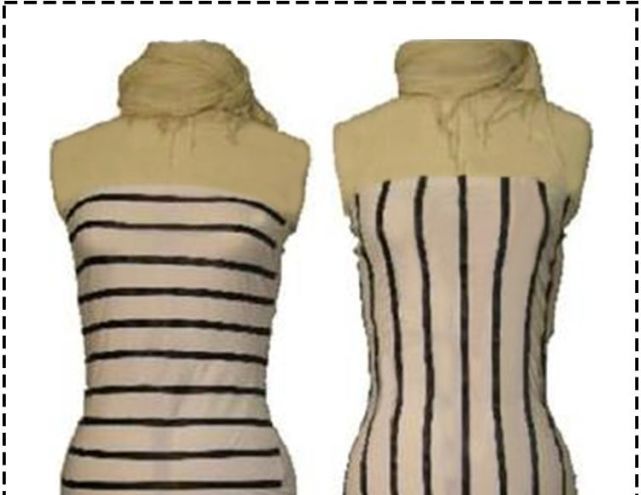 哪种条纹更显瘦,横竖条纹哪个更显瘦