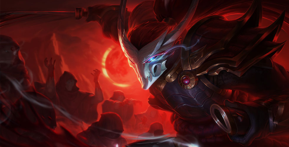 lol亚索新皮肤黑夜使者,lol亚索新皮肤对比