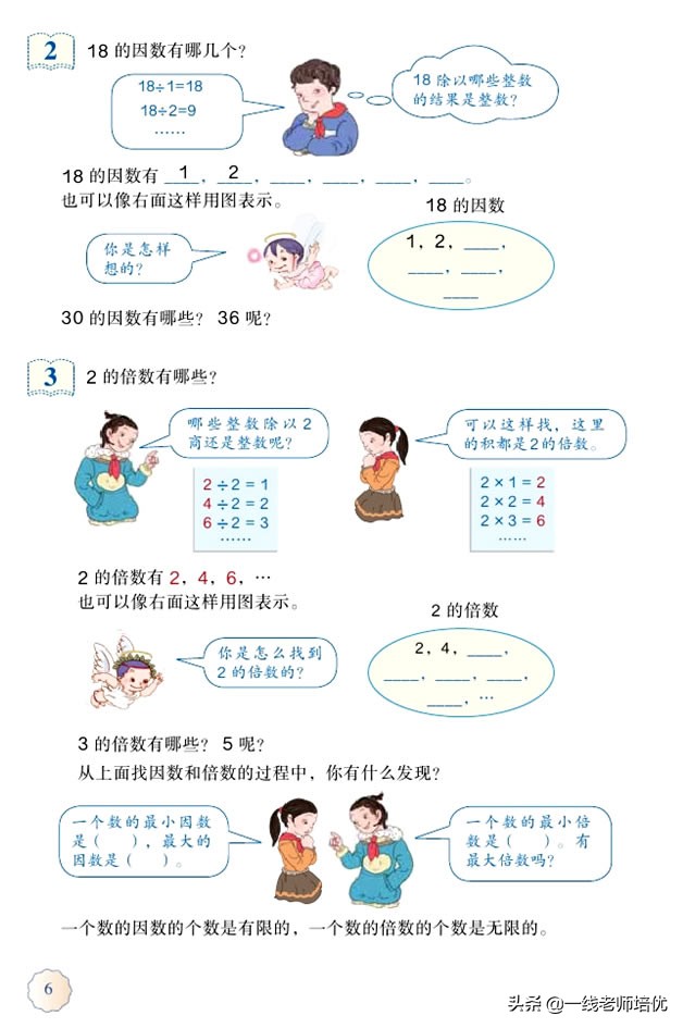 五年级下册数学因数倍数教学视频,五年级下册数学因数与倍数整理