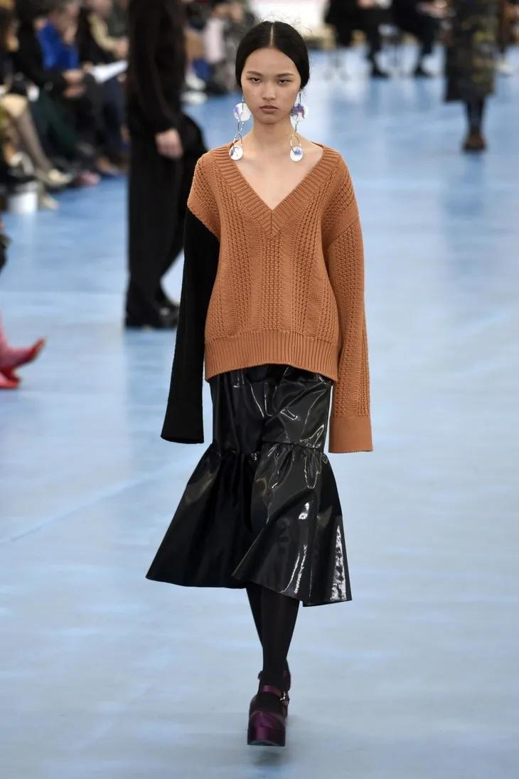 jennie同款提花高领毛衣,jennie同款开衫毛衣