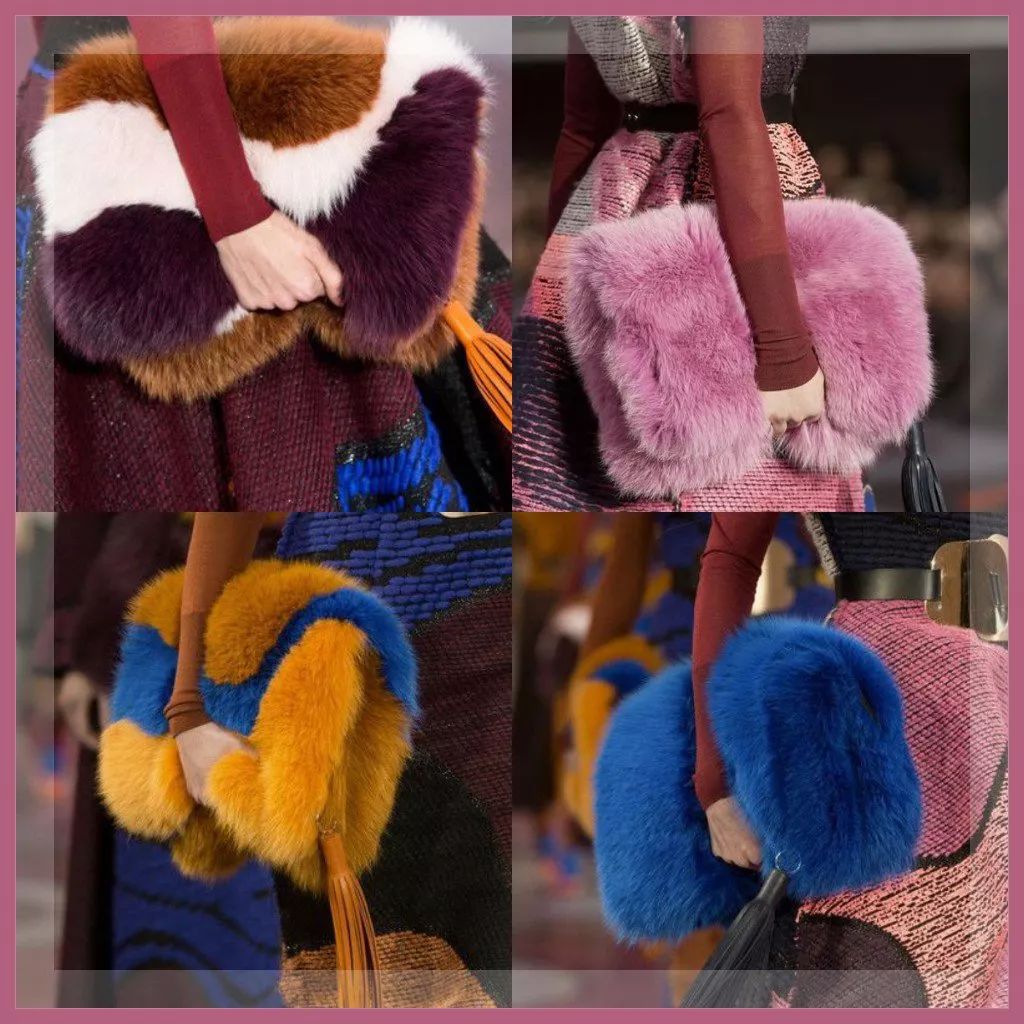 我花1000多块买的毛绒包，后来发现有点贵！