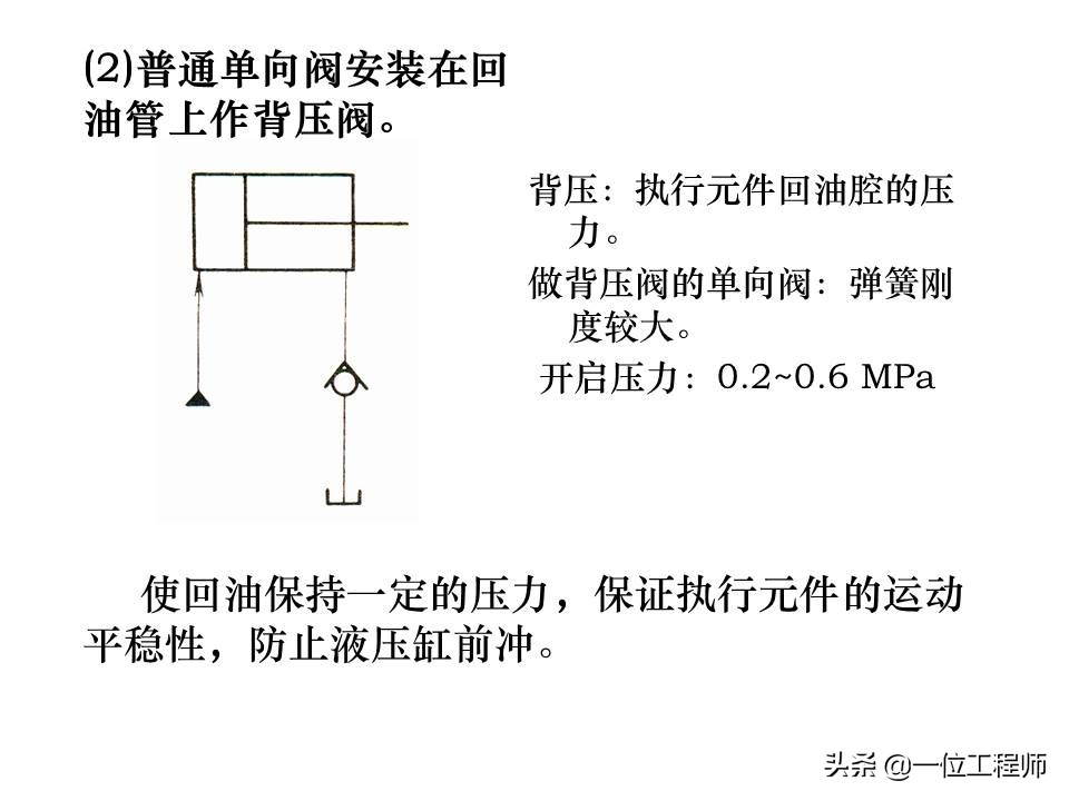液压控制阀的作用原理,64页内容介绍方向控制阀,值得学习