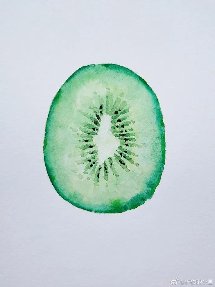 分享一组好看的小清新水彩插画,不来看看简单水彩小插画的教程吗