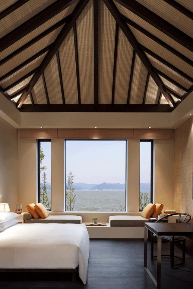 刘雯杭州柏悦酒店,刘雯同款打卡